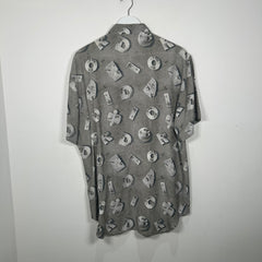 Dior x Daniel Arsham Logo Button-Up Shirt Size L