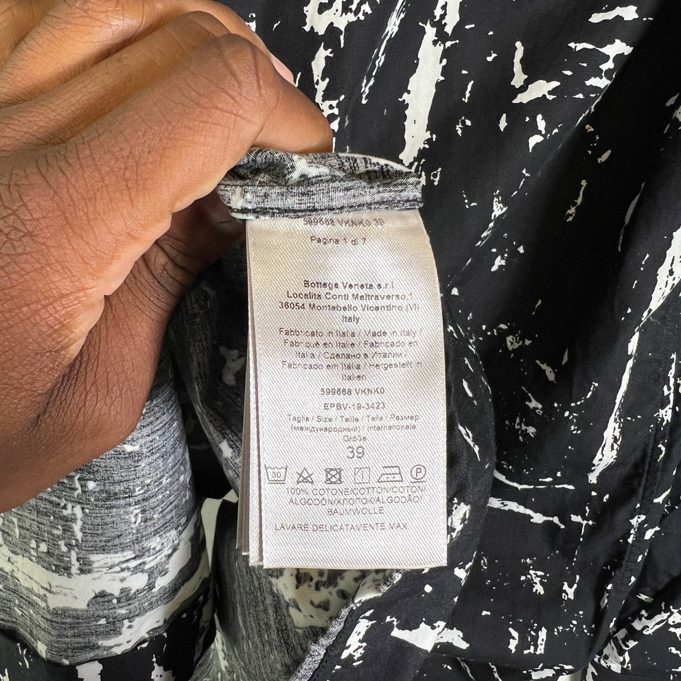 Bottega Veneta Abstract Paint-Print Shirt