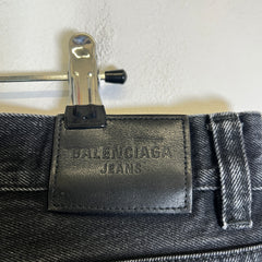 Balenciaga FW22 Lost Tape Flare Denim Jeans