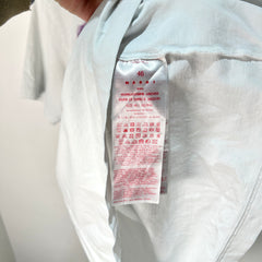 Marni White Watercolor Logo T-Shirt Size M