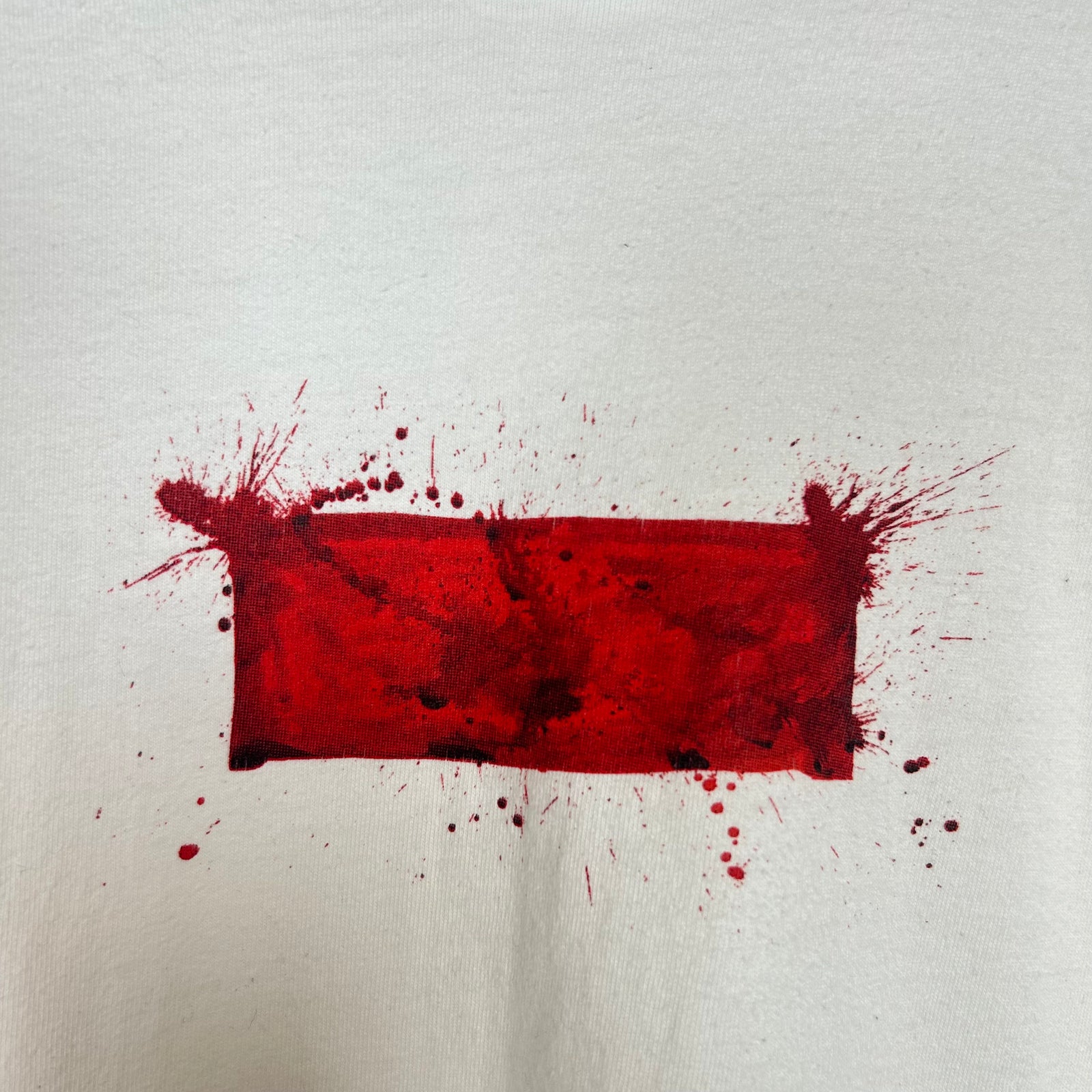 Supreme White Ralph Steadman Box Logo T-Shirt Size M