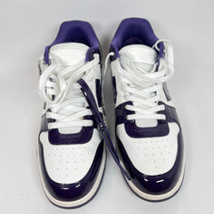 Off White Purple Out The Office Sneaker Size 46