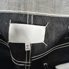 Maison Margiela 12oz Broken Twill 5 Pocket Pants - Caviar Size 30