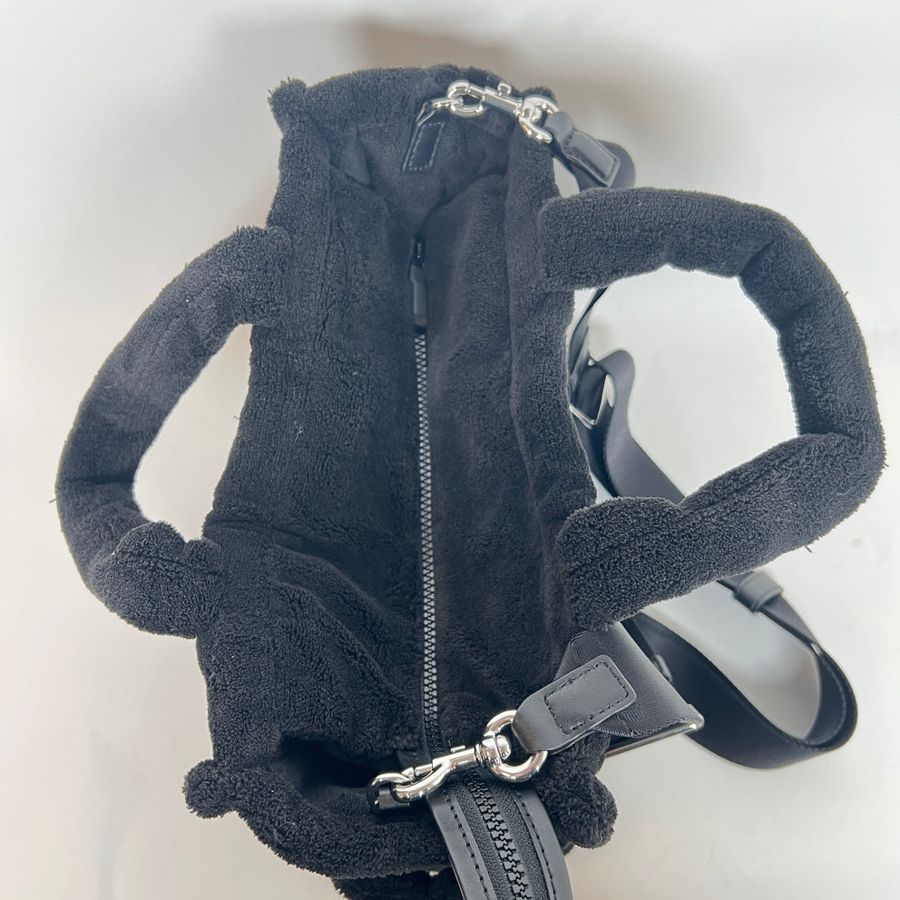 Marc Jacobs Black The Terry Medium Tote Bag