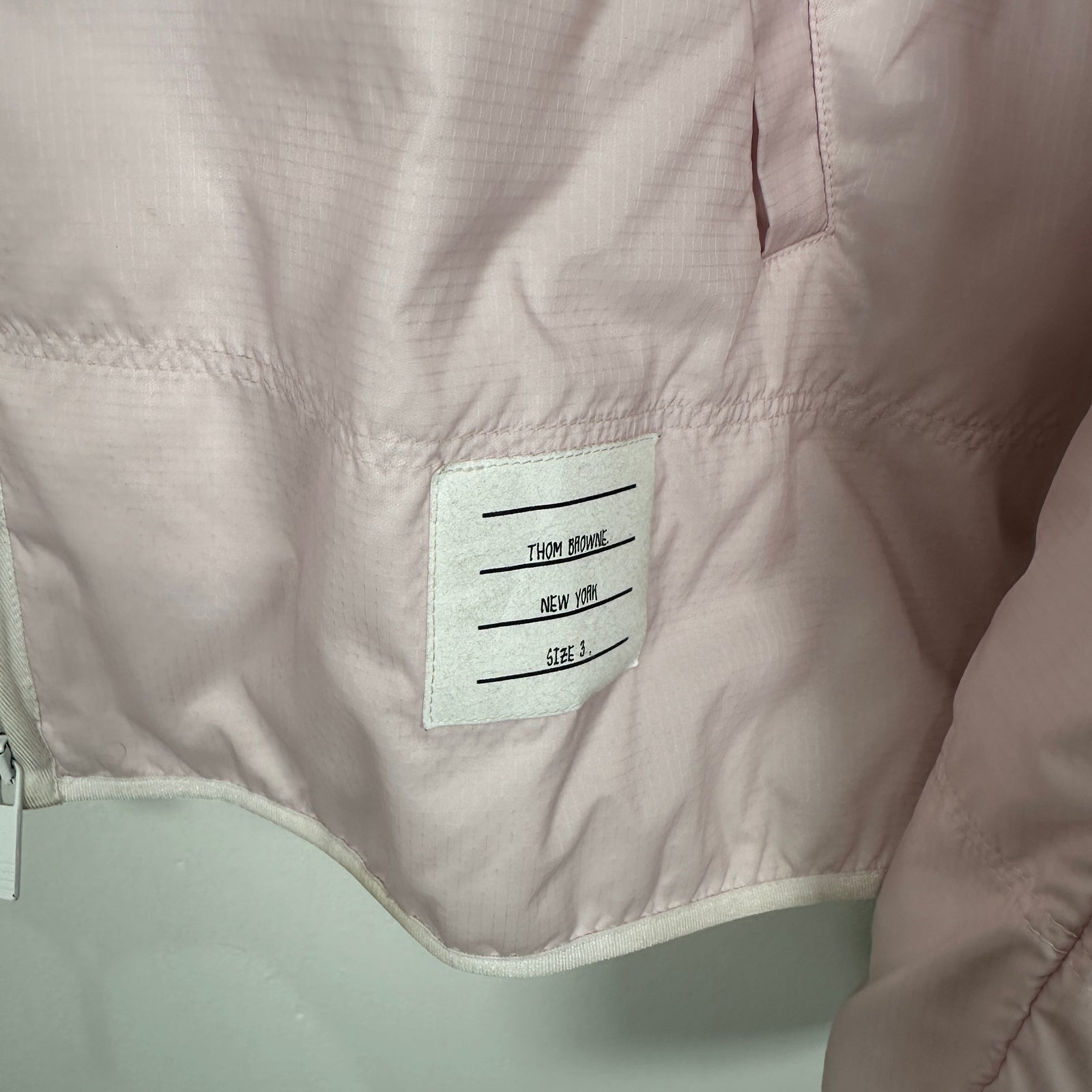Thom Browne Pink Windbreaker Size 3