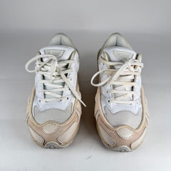 Raf Simons White/ Tan Ozweego Low-Top Sneaker Size 9