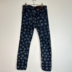 Vivienne Westwood Anglomania Orb Print Slim-Cut Jeans