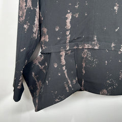Comme Des Garcon Patterned Wool Gabardine Jacket Size L