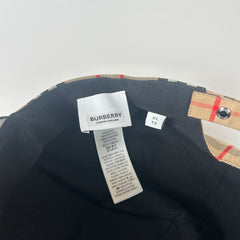 Burberry Tan TB Check Baseball Cap Size XL