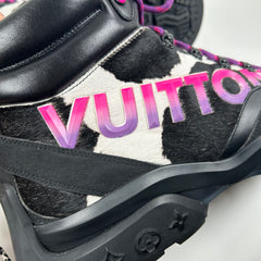 Louis Vuitton Millenium Ankle Ponyhair Boot Size LV10