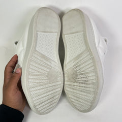 Lanvin Triple White XL Curb Sneaker Size 46