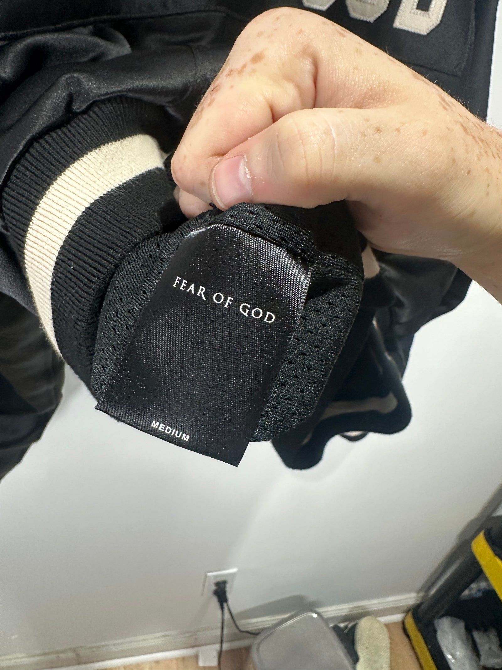 Fear of God Fifth Collection Satin Bomber Size M