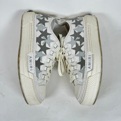 Amiri White/Grey Star Court Low Sneakers Size 42