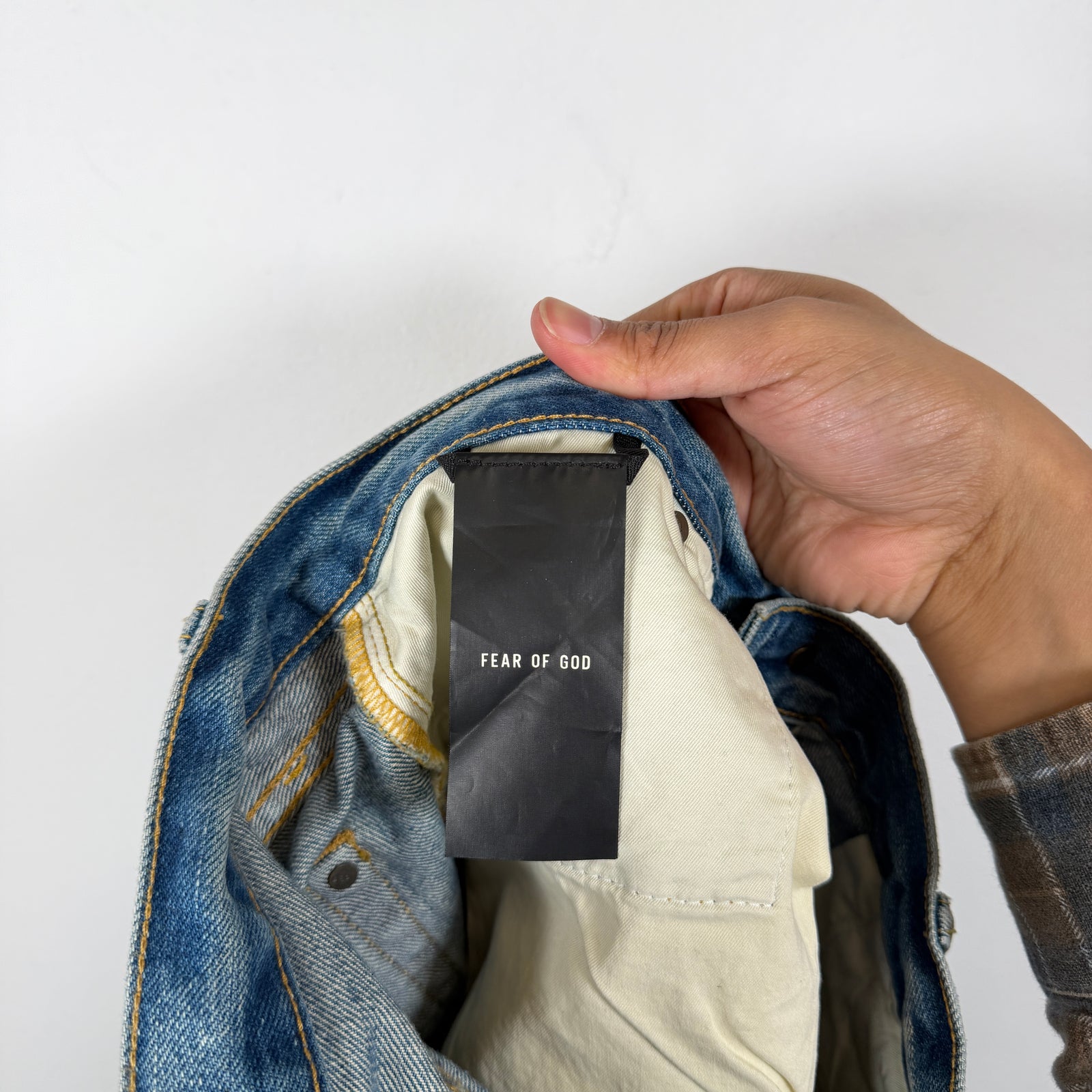Fear Of God Lightwash Seventh Collection Denim Jeans Size 31