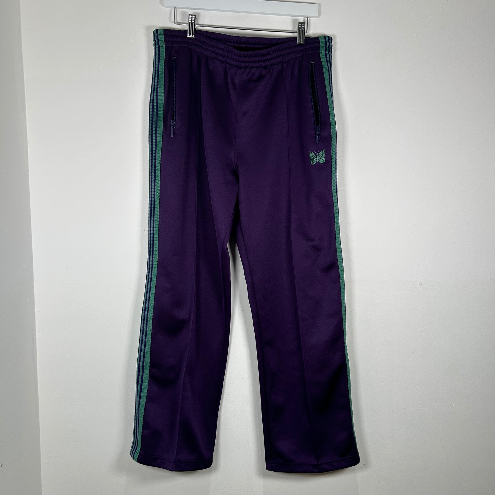Needles Purple/Green Track Pants Size L