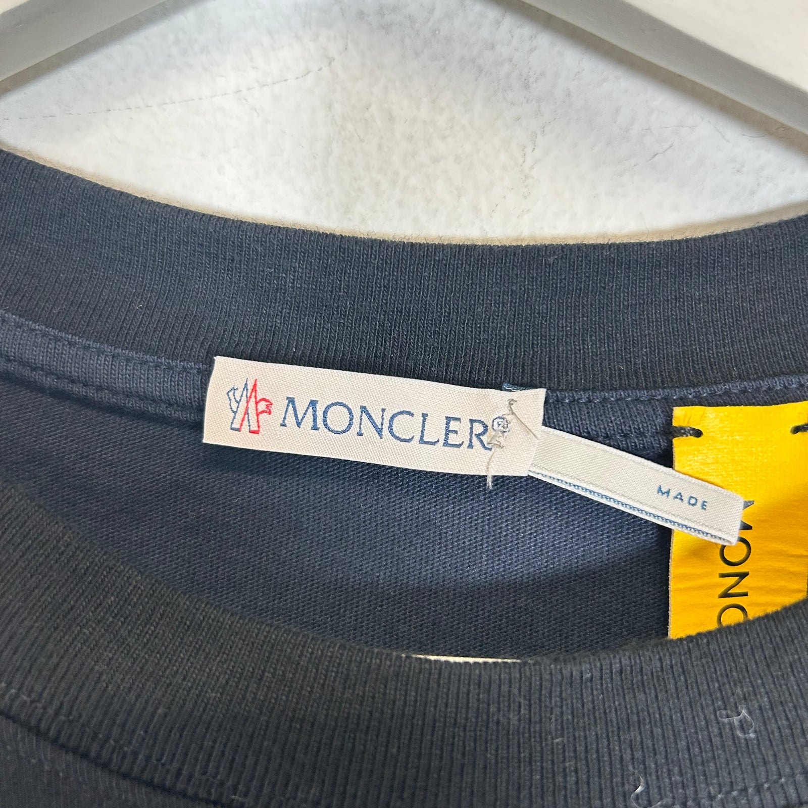 Moncler Genius x Fragment Black/Navy Longsleeve Size M