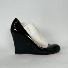 Christian Louboutin Black Miss Boxe 100 Heels Size 38