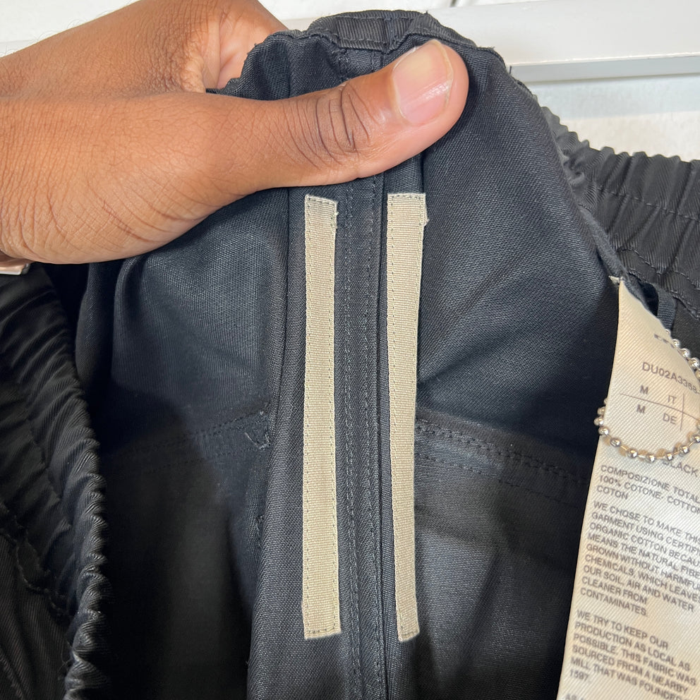 Rick Owens DRKSHDW Black Bela Pod Shorts Size M