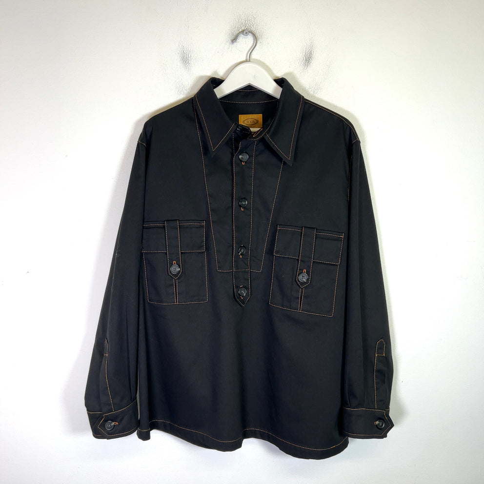 Tods Contrast Stich Utility Shirt