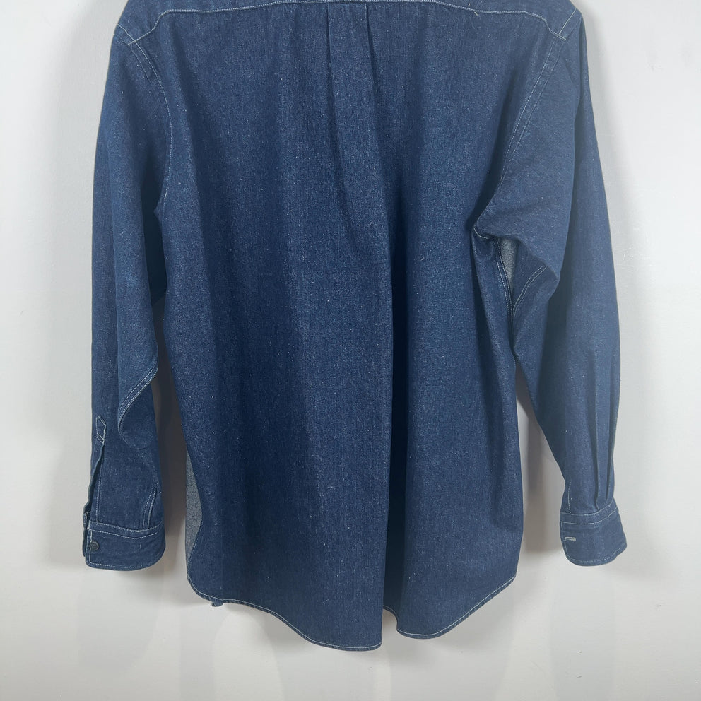 Comme Des Garcons Tricot Denim Over Shirt