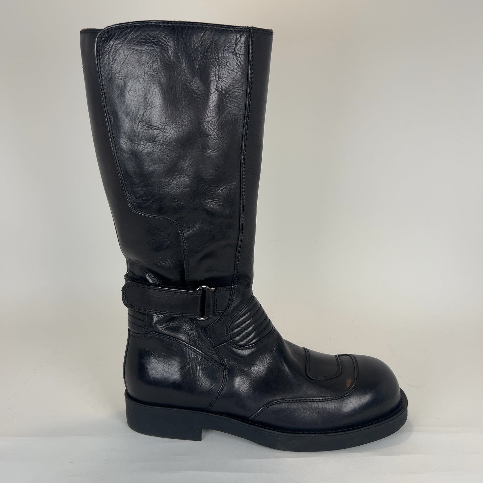 MM6 Maison Margiela High Biker Boots