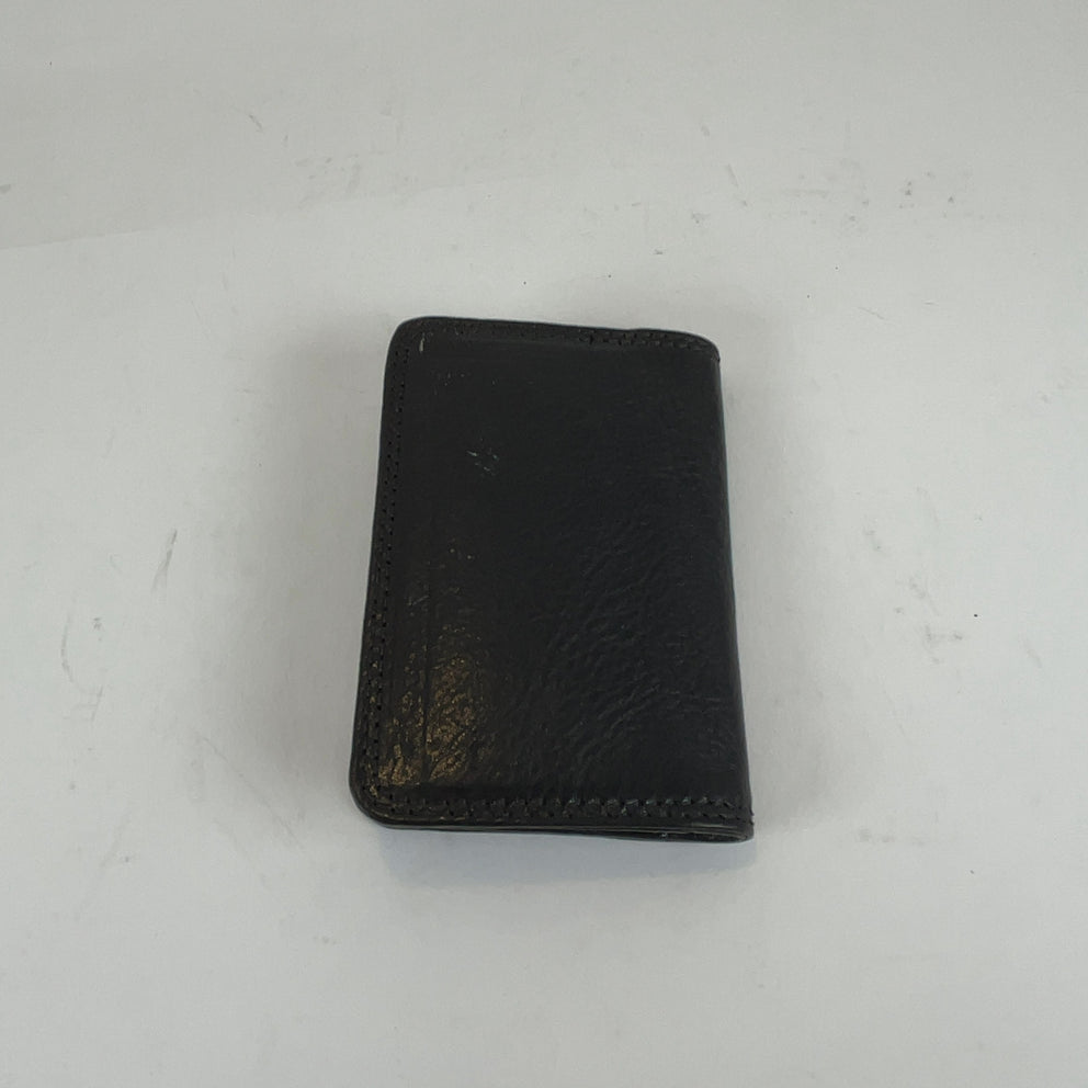 Chrome Hearts Leather Flip Card Holder