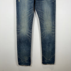 Hysteric Glamour Kinky Studded Light Wash Jeans