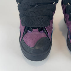 Lanvin 'Curb' Suede Low-Top Sneakers