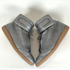 Maison Margiela Silver Gumsole Futures Hightop Sneakers