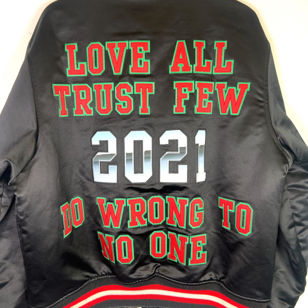 Supreme x Mitchell & Ness SS21 Satin Varsity Jacket