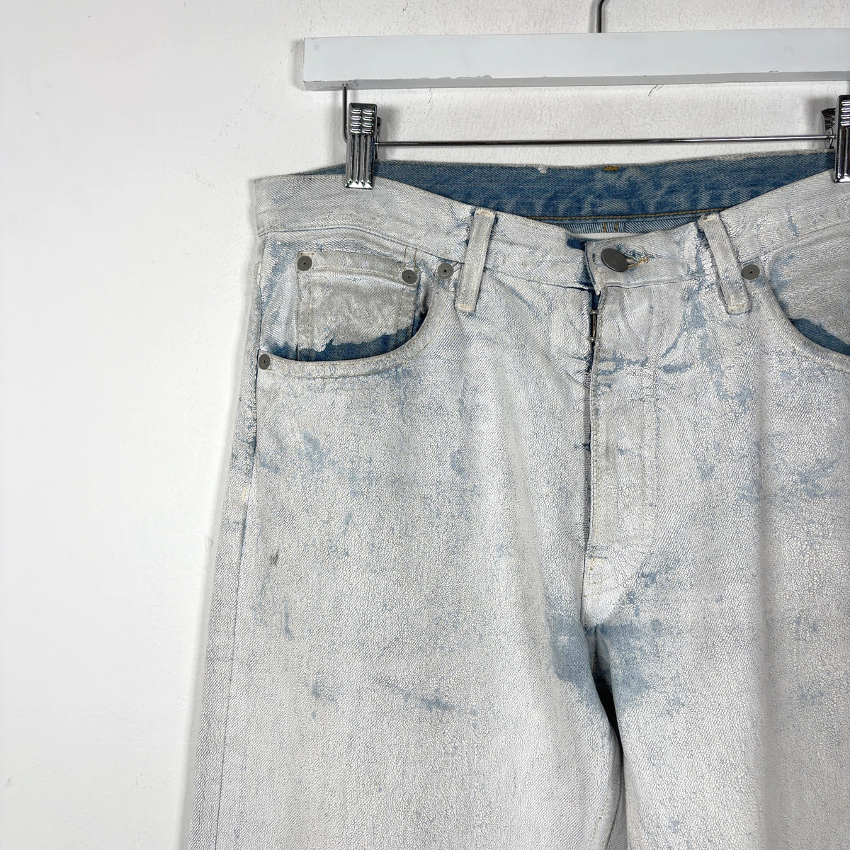 Maison Margiela Bianchetto Paint Denim