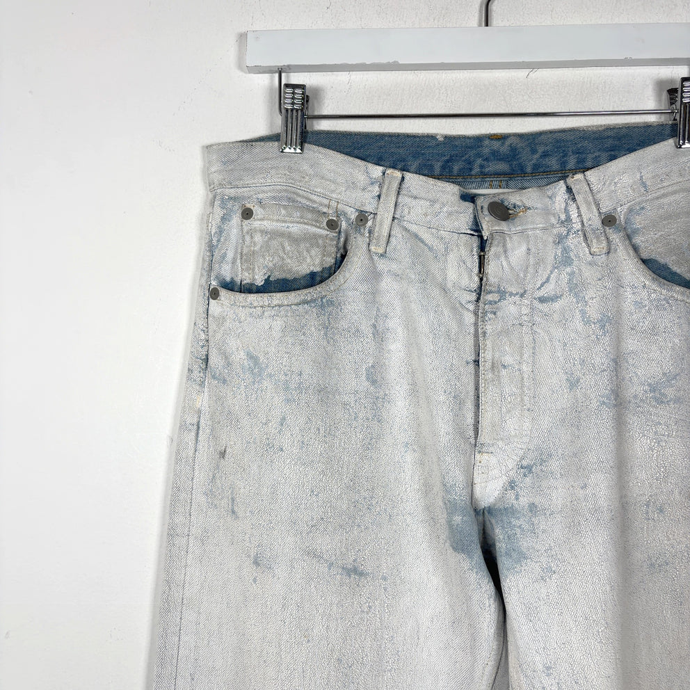 Maison Margiela Bianchetto Paint Denim