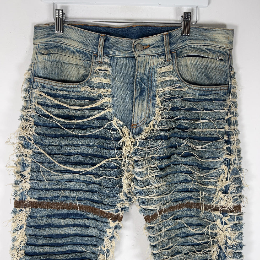 1017 ALYX 9SM x Blackmeans Distressed Denim Jeans