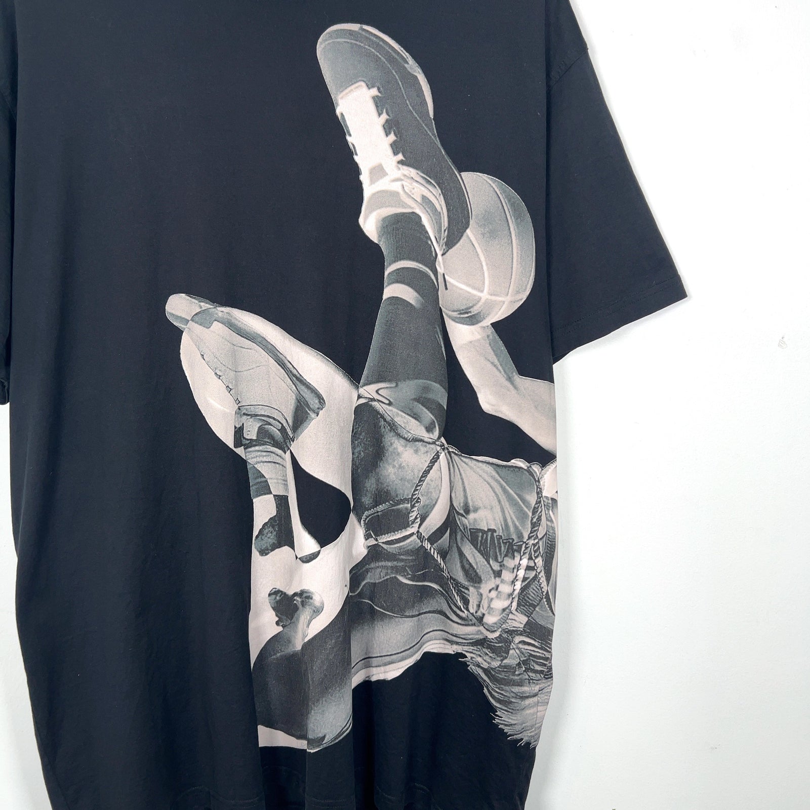 Givenchy SS15 Basketball Dunk Graphic T-Shirt