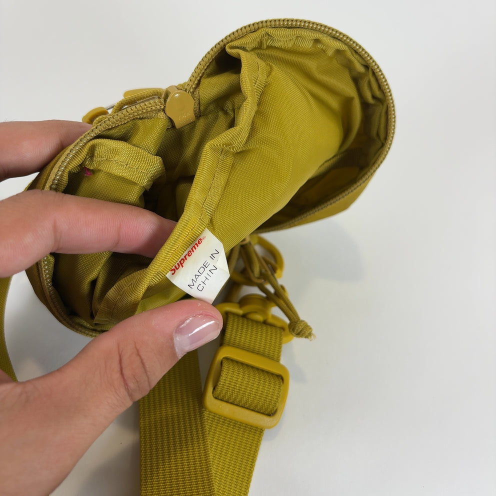 Supreme Yellow Nylon Side Bag