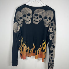 Satoshi Nakamoto Lost Boy Black Thermal Longsleeve