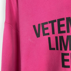 Vetements Limited Edition Graphic Hoodie