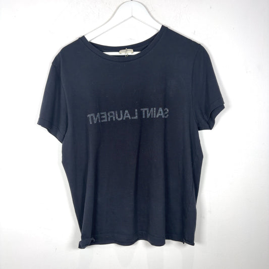 Saint Laurent Reverse Logo Graphic T-Shirt