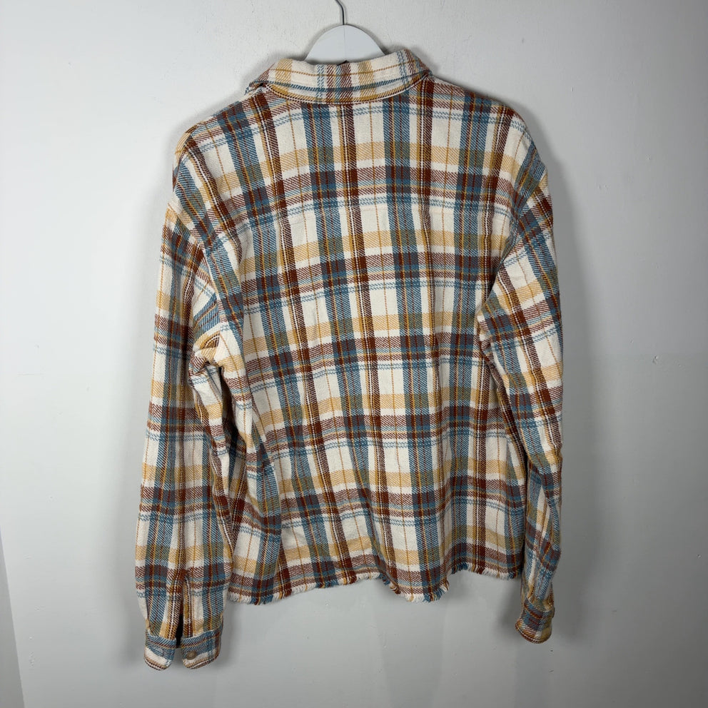 John Elliott Flannel Button Up Shirt