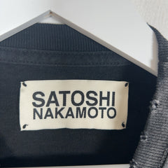 Satoshi Nakamoto Explicit Logo Graphic T-Shirt