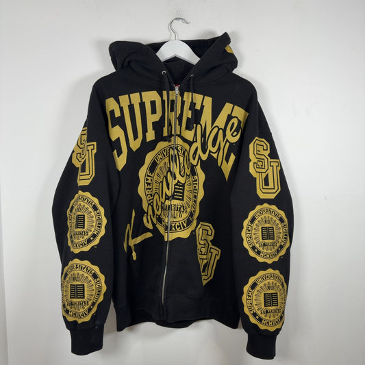 Supreme Knowledge Reigns Zip-Up Hoodie