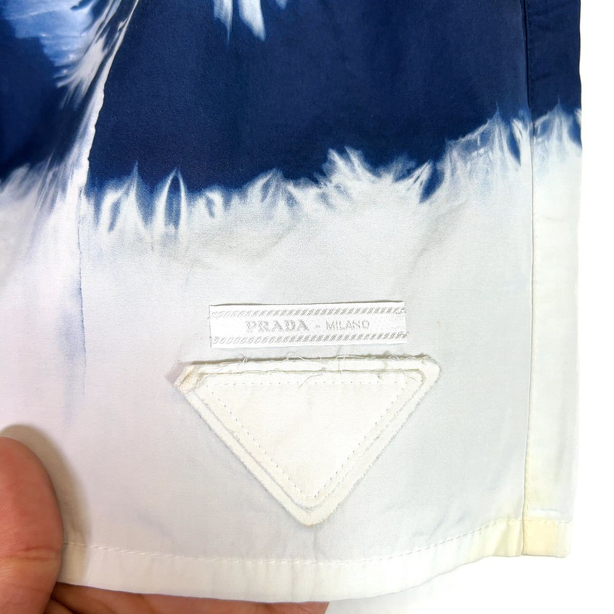 Prada Tye Dye Floral Shorts
