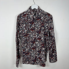 Salvatore Ferragamo All-Over Floral Print Button-Up Shirt