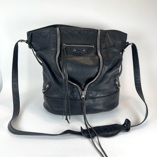 Balenciaga 'Papier' Drop Leather Bag