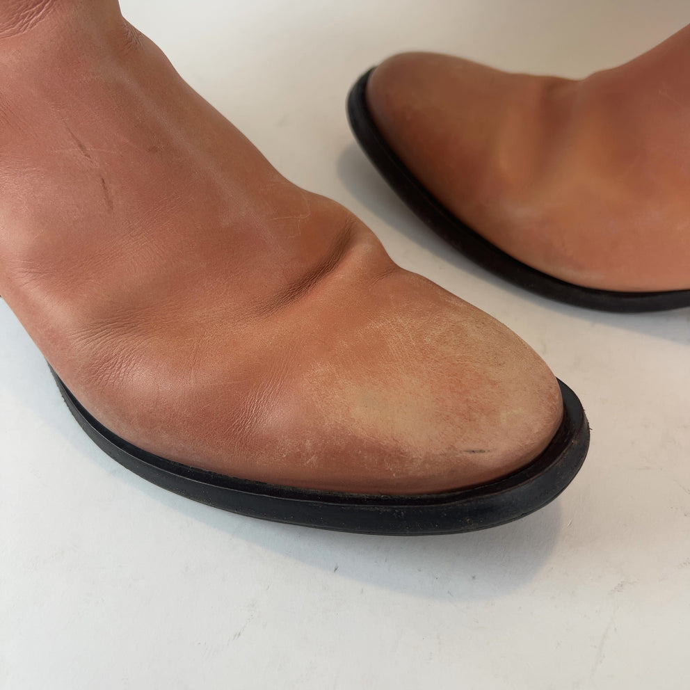 Givenchy Rose Leather Boots