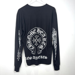 Chrome Hearts 'Los Angeles' Scroll Graphic Longsleeve