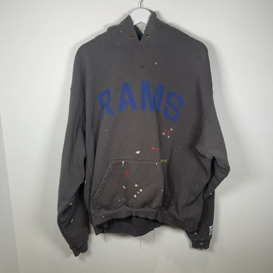 Gallery Dept LA Rams Graphic Distressed Hoodie