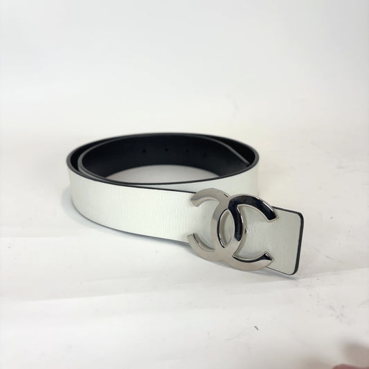 Chanel Interlocking CC Reversible Belt