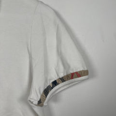 Burberry Brit White Scrunched Polo Shirt