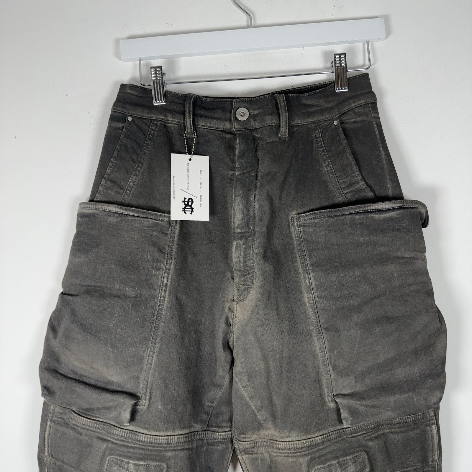 Rick Owens SS24 LIDO Dark Dust Stefan Cargo Pants